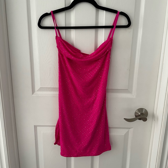 White Fox Mini Dress - Picture 2 of 6